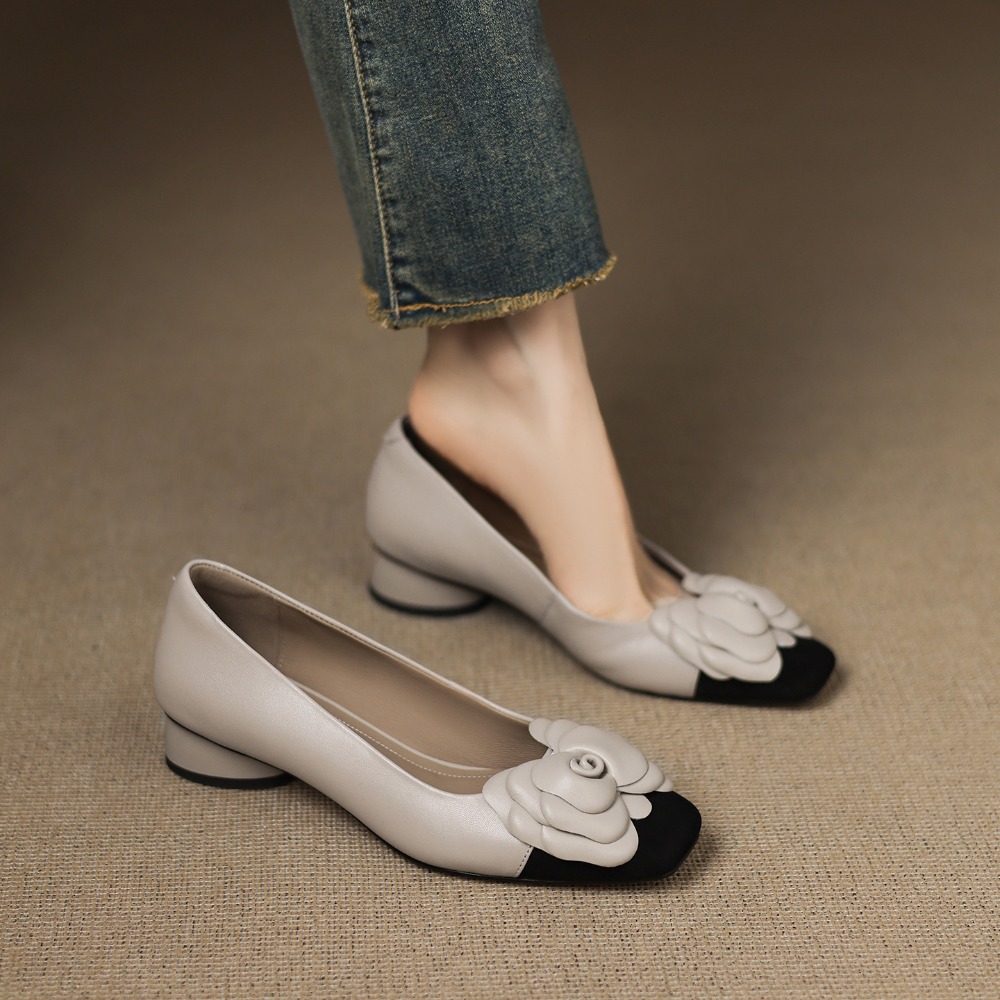Fashion Flower Single Shoes Au - Heels 评论和价格