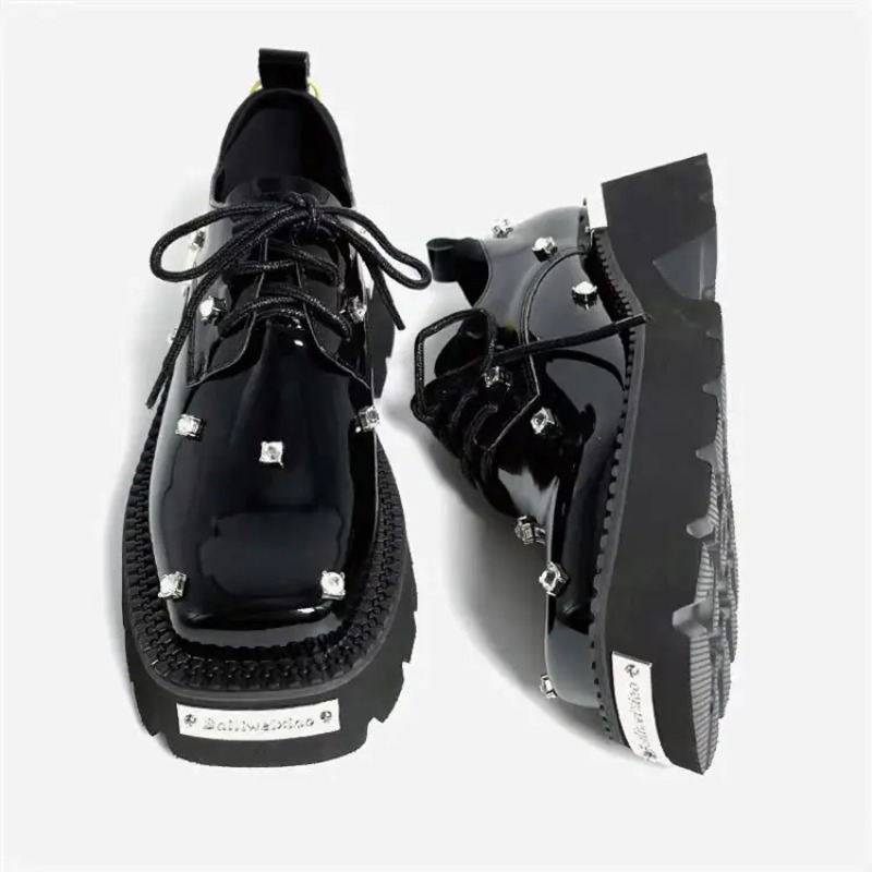 Women Loafers Crystal Platform - Sneakers 评论和价格