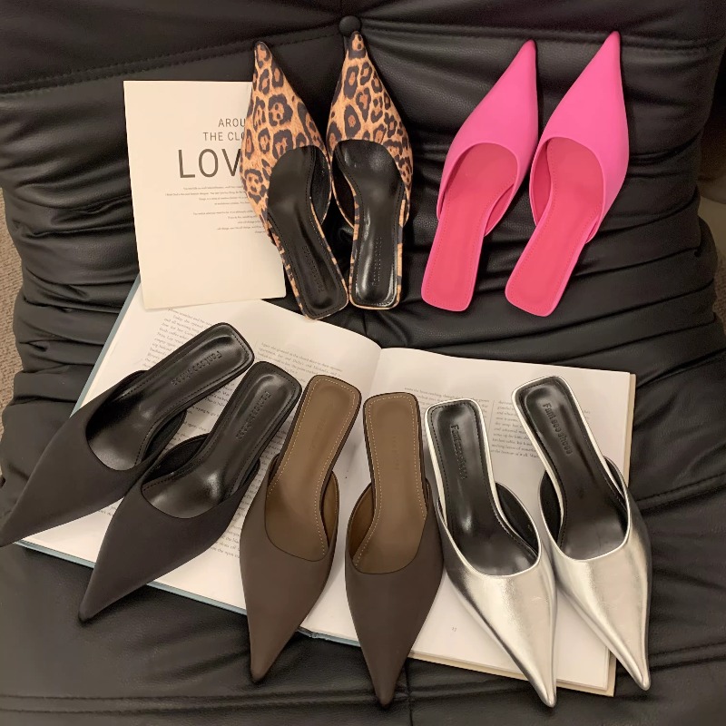 New Luxury Pointed Toe Women M - Sandals 评论和价格