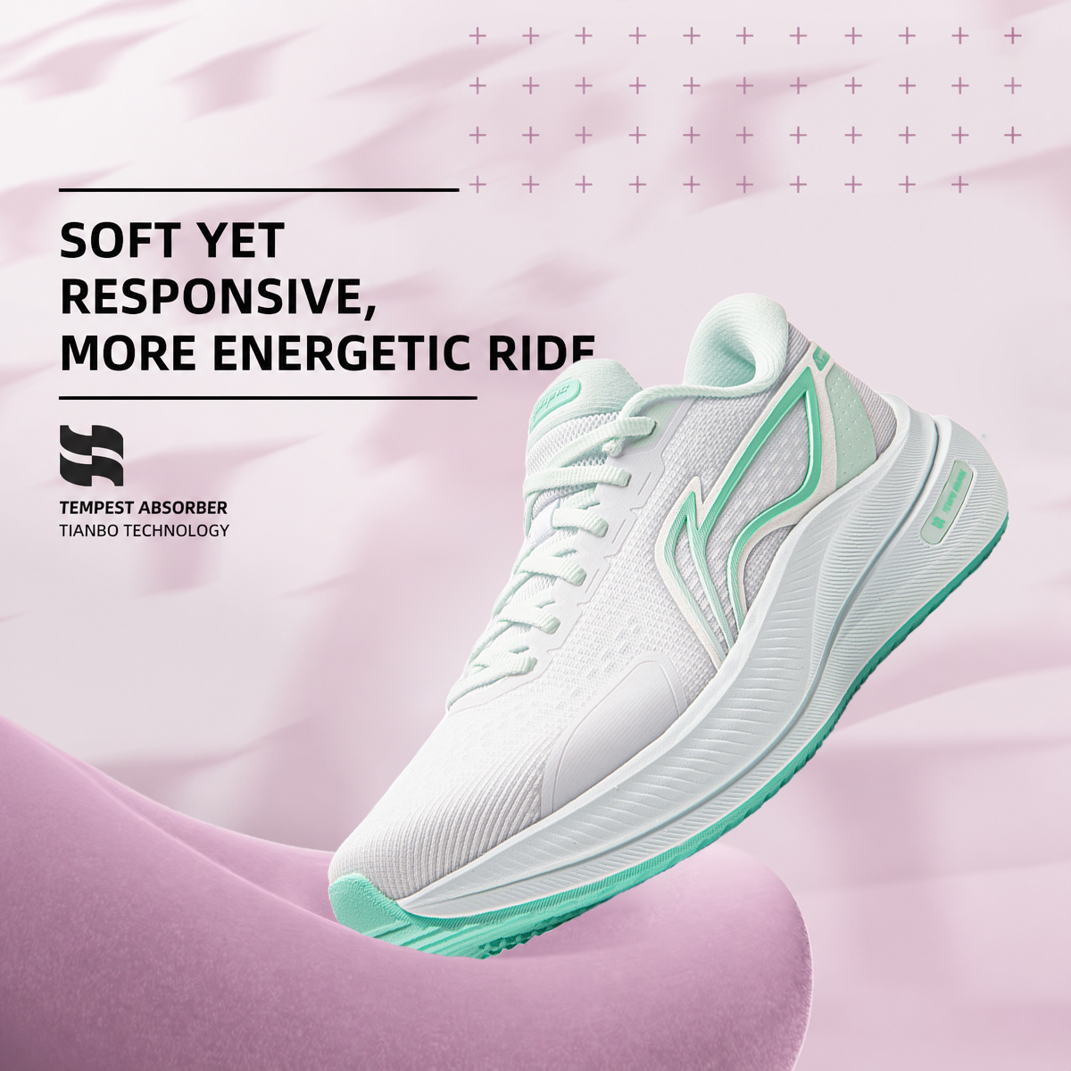 Li-Ning Women's YUEYING 5 Opti - Reflective Night Running Shoes 评论和价格