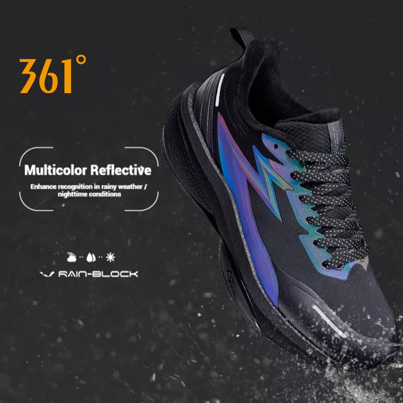 361 Degrees Rain-block 8.0 Men - Waterproof Goretex Running Shoes 评论和价格